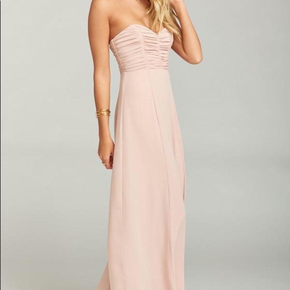 Show me Your MuMu BonBon strapless gown